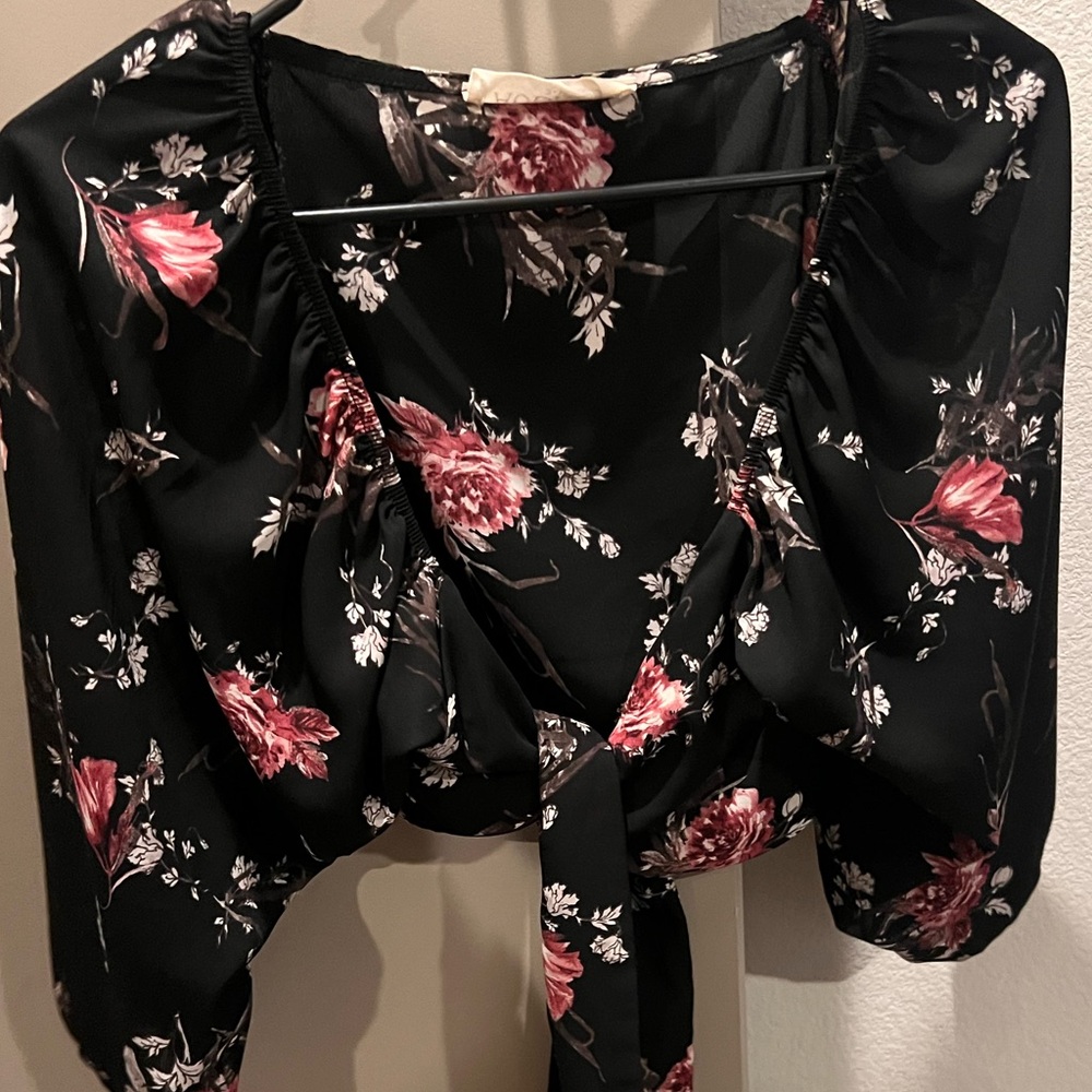 Cut off blouse